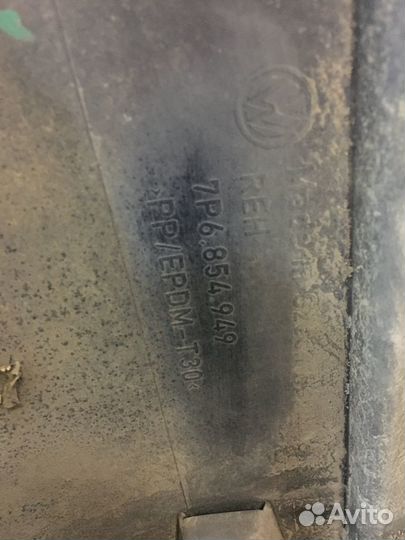 Молдинг двери Таурег нф 4шт