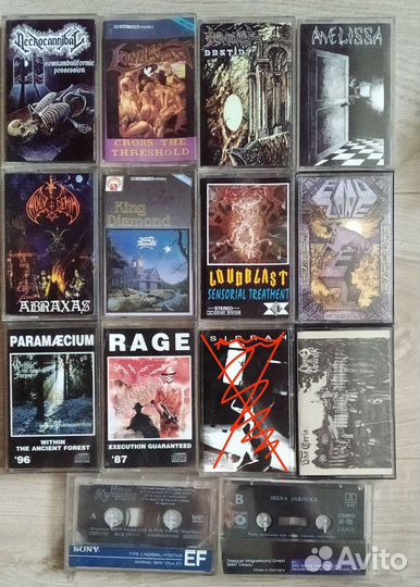 Рок на видео- и аудиокассетах