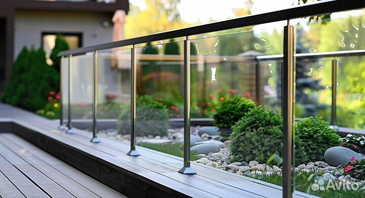 Стеклянные ограждения на заказ