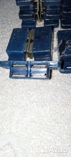 Магнитные защёлки двойные для мебели СССР