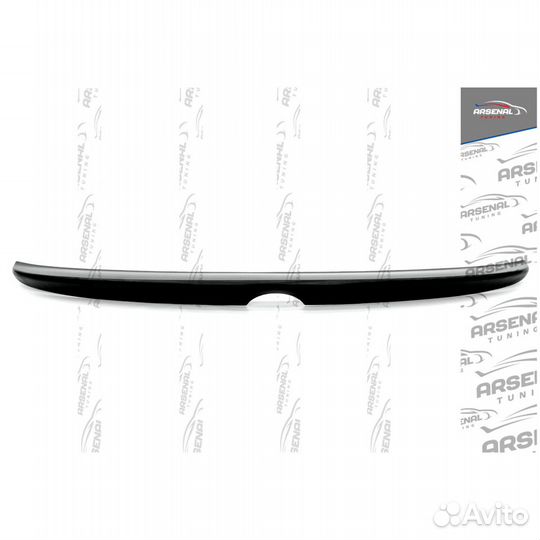 Лип спойлер для Mazda 3 BM SD 2013-2017 (дорест)