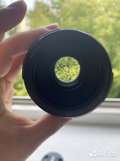 Объектив canon ef 50mm f 1 8 stm