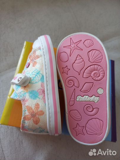 Кеды летние для девочки Паблоски 19 разм