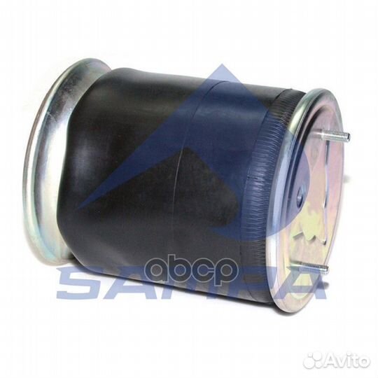 Пневмоподушка со стак.2шп.M12смещ.25