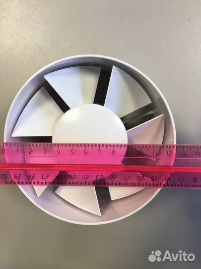 Вентилятор осевой канальный приточно-вытяжной D125