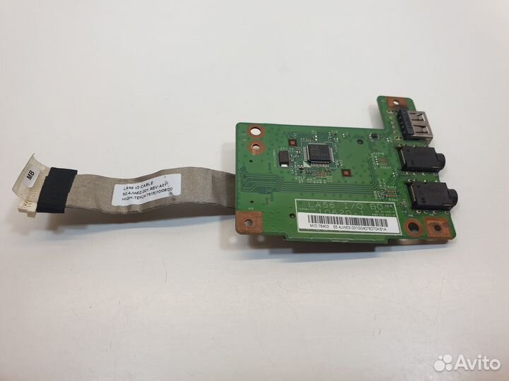 Плата USB+Audio Lenovo B560 LA56 I/O BD