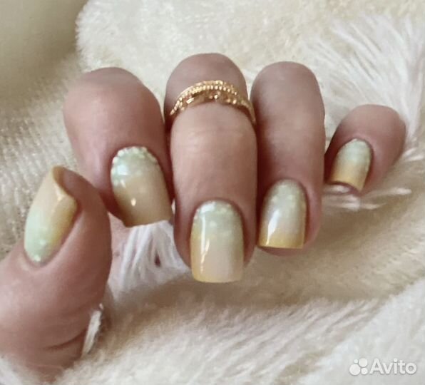 Маникюр гель лак