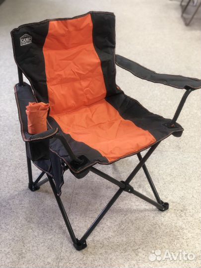 Кресло складное туристическое оранжевое
