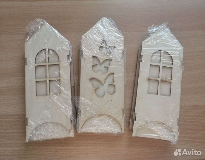 Заготовки для декупажа чайного домика