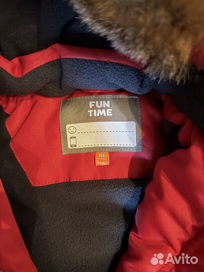 Детская зимняя куртка 4 года новая