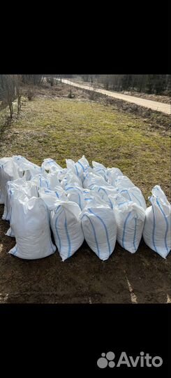 Перегной в мешках