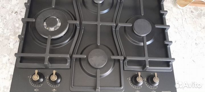 Газовая плита новая горение