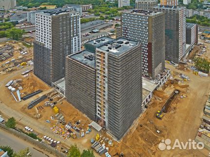 Ход строительства ЖК «Сиреневый парк» 3 квартал 2022