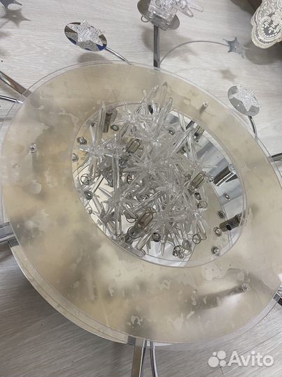 Люстра со светодиодной подсветкой