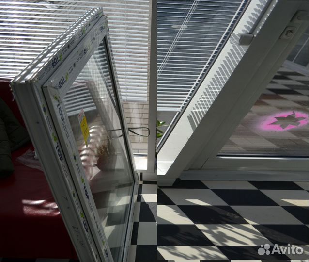 Окна пластиковые 750х1000 мм