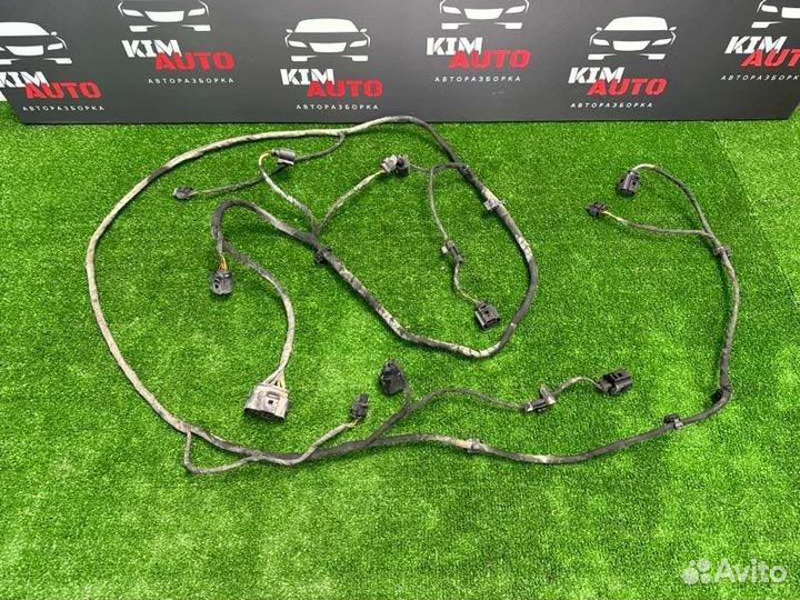 Проводка переднего бампера Audi Q7 4L 4.2 BAR 2007