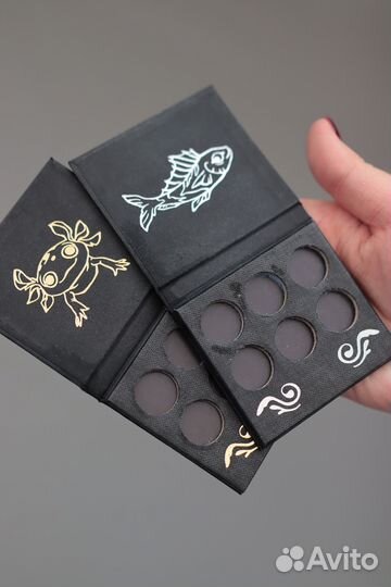 Б/у палетки теней jeffree star, oden's eye и тд