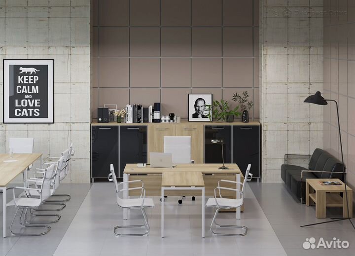 Кабинет руководителя Metal system style