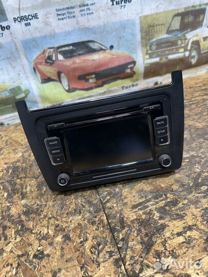 Магнитола штатная Фольксваген Поло 5 седан