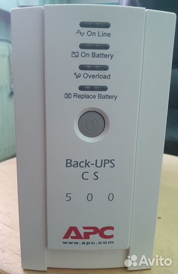 Ибп APC Back-UPS CS 500