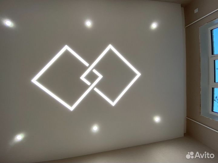 Натяжные потолки