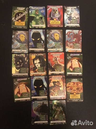 Карточки черепашки ниндзя