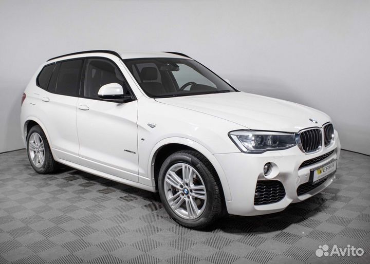 BMW X3 2.0 AT, 2015, 90 033 км