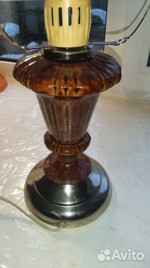 Настольная лампа СССР винтаж
