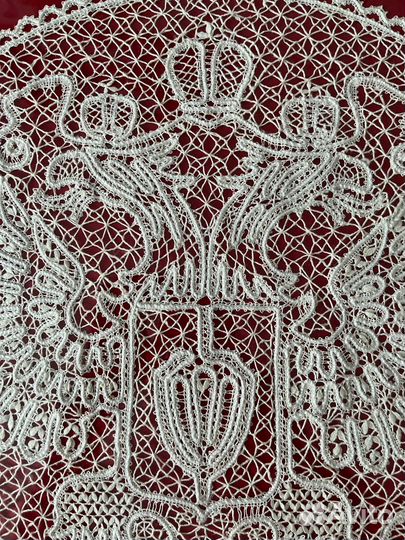 Герб РФ на стену. Вологодское кружево