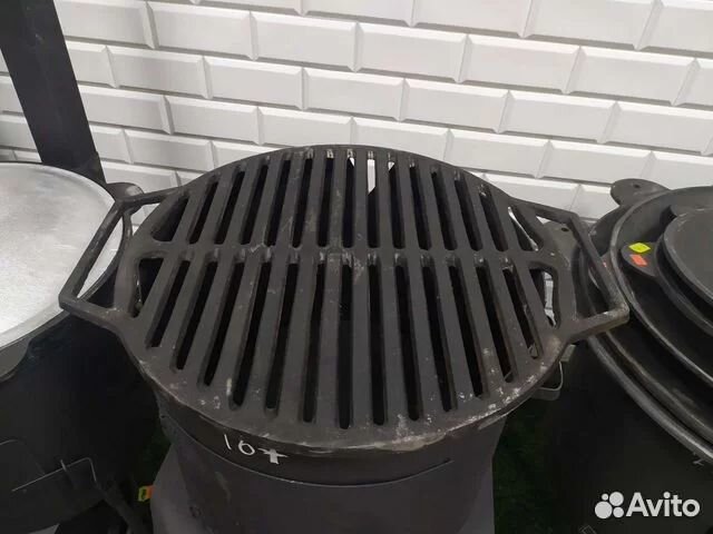 Чугунная решетка гриль