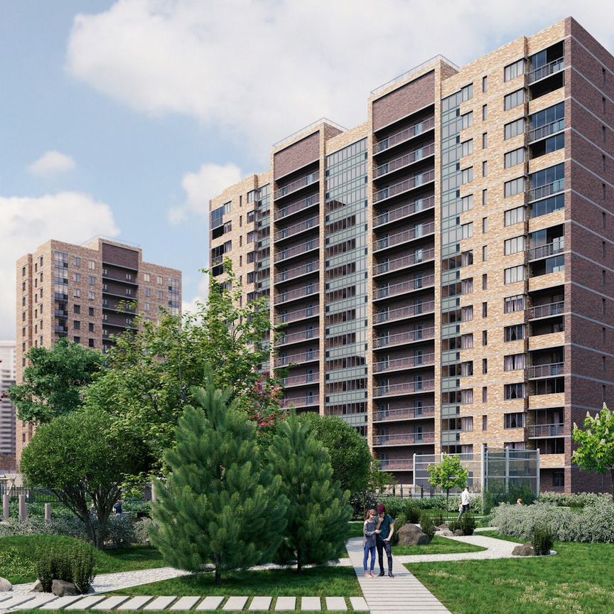 3-к. квартира, 73,6 м², 17/27 эт.