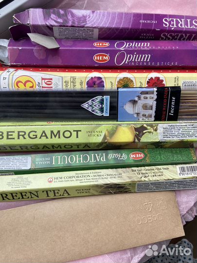 Большой набор благовоний HEM