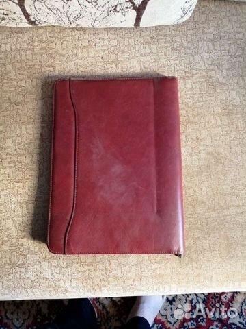 Папка кожаная сделано В италии