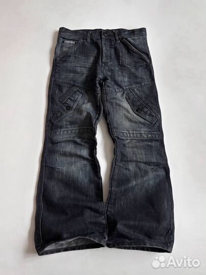 Джинсы широкие y2k