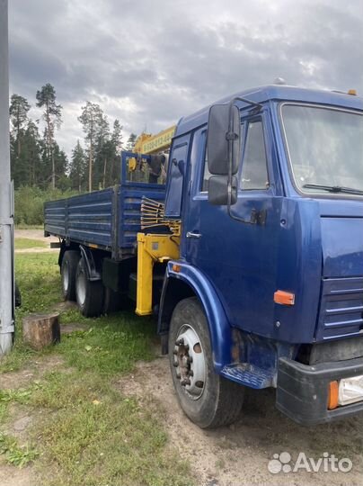 КамАЗ 53215N с КМУ, 2002