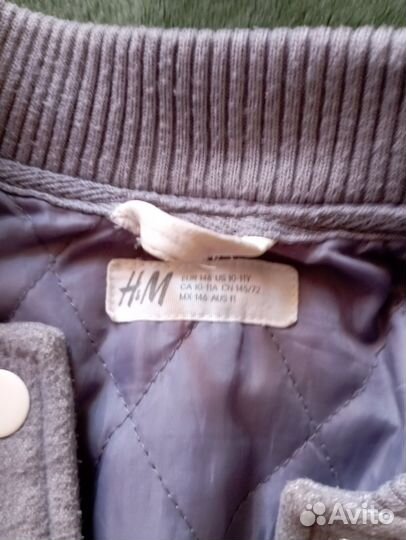 Куртка на девочку утепленная h&m