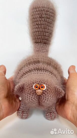 Игрушка ручной работы. Котик