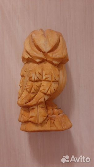 Сова. Ручная резьба