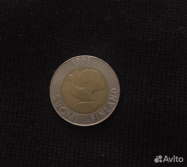 Финляндия 10 марок 1993 года