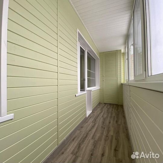 Обшивка балконов. Утепление. Остекление. Окна