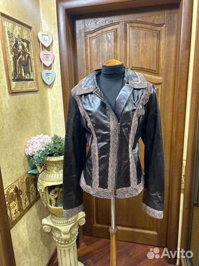 Кожаная куртка италия