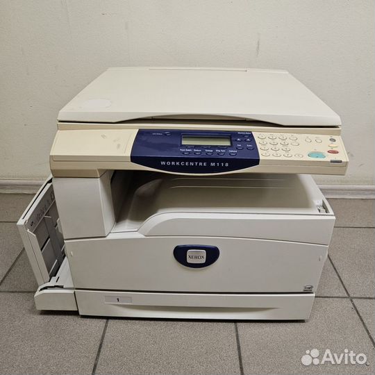 Мфу принтер сканер А3 Xerox M118 исправный
