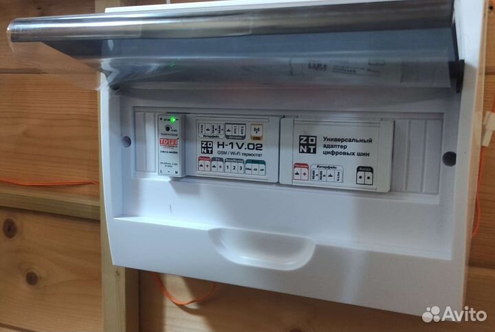 Установка контролеров Zont. GSM управление