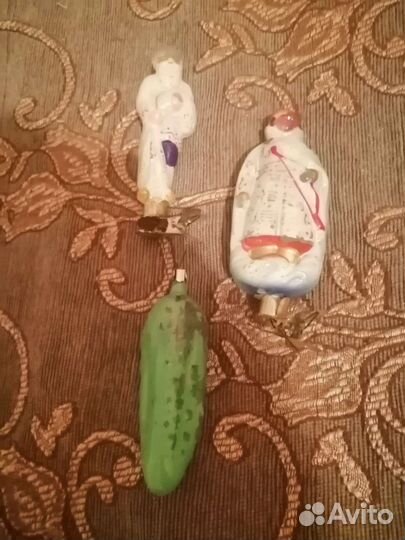 Елочные игрушки СССР