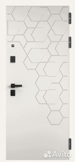 Металлические двери с зеркалом