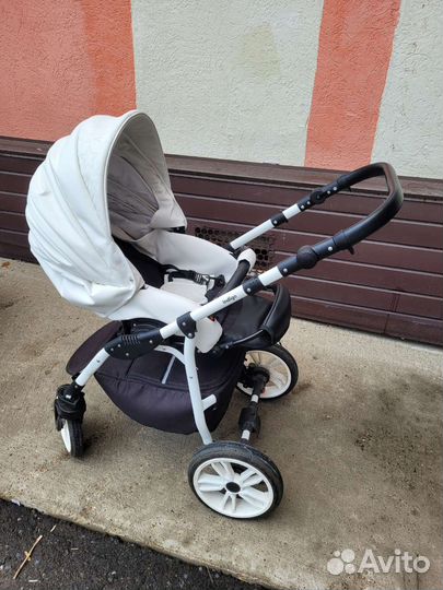 Коляска 2 в 1 эко кожа