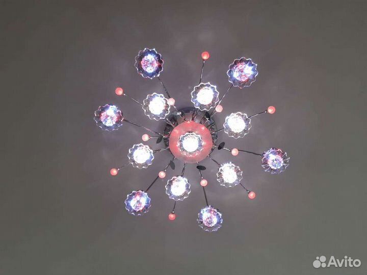 Люстра потолочная бу