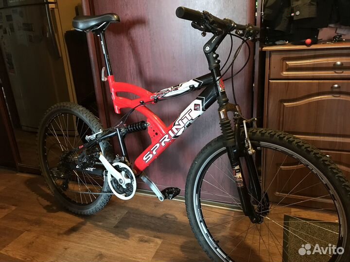 Велосипед двухподвес Sprint