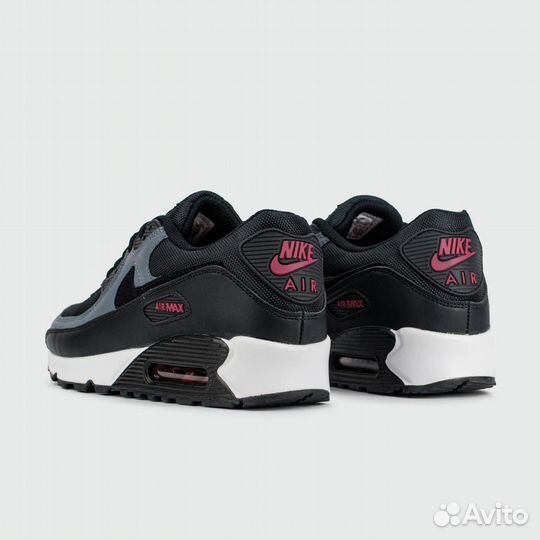 Кроссовки Nike Air Max 90 Grey Red Ftwr