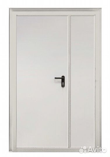 Дверь противопожарная металлическая EI60 2050х1250
